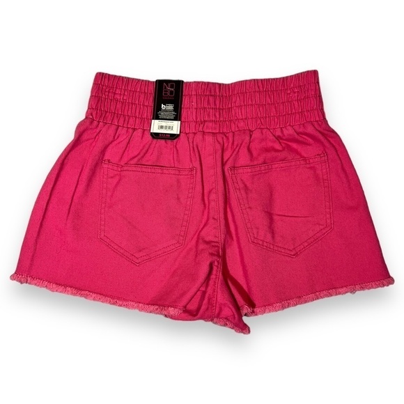 No Boundaries Juniors Smocked Waist Cotton Shorts Size Small - Picture 2 of 8